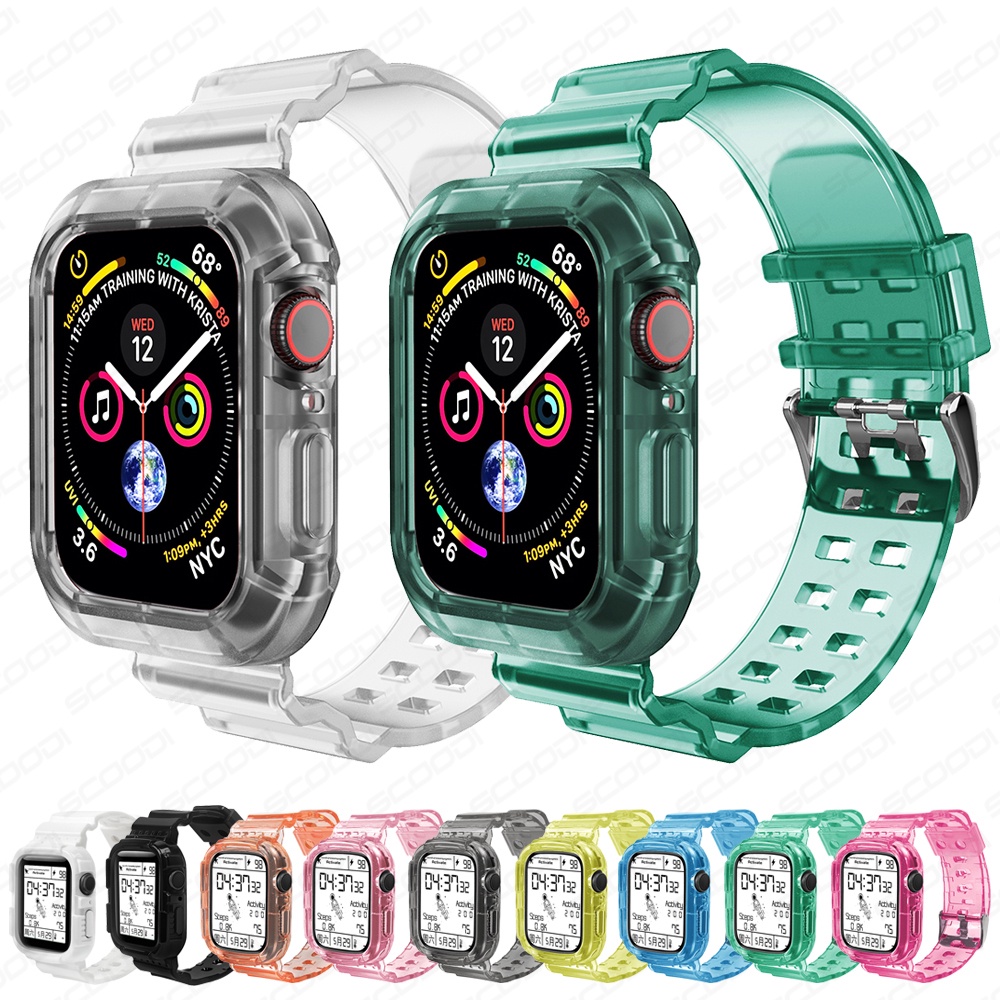 Case+Strap for Apple Watch Band 49mm 46mm 40mm 45mm 41mm 42mm 38mm ...