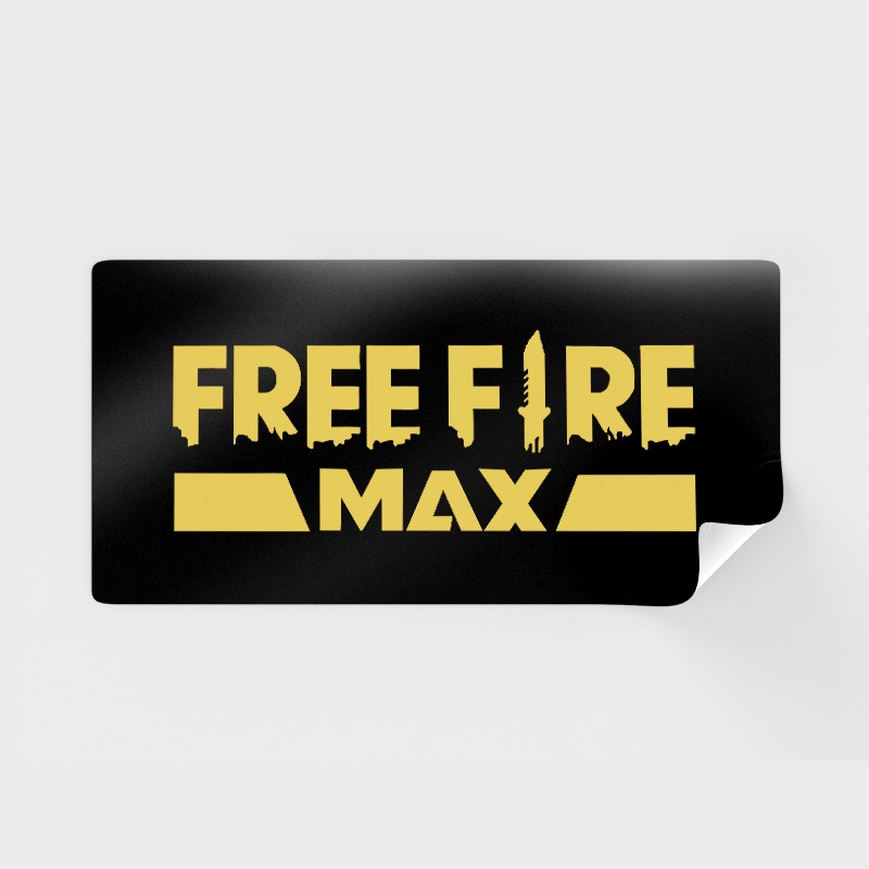 Free FIRE MAX Sticker Waterproof Unit | Shopee Singapore