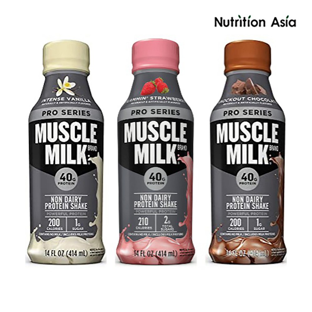 Muscle Milk Pro 40 Protein Shakes 12 Bottles 414ml Shopee Singapore