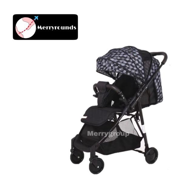 New Upgrade Lightweight One Hand Fold 2 Way Reversible Baby Stroller