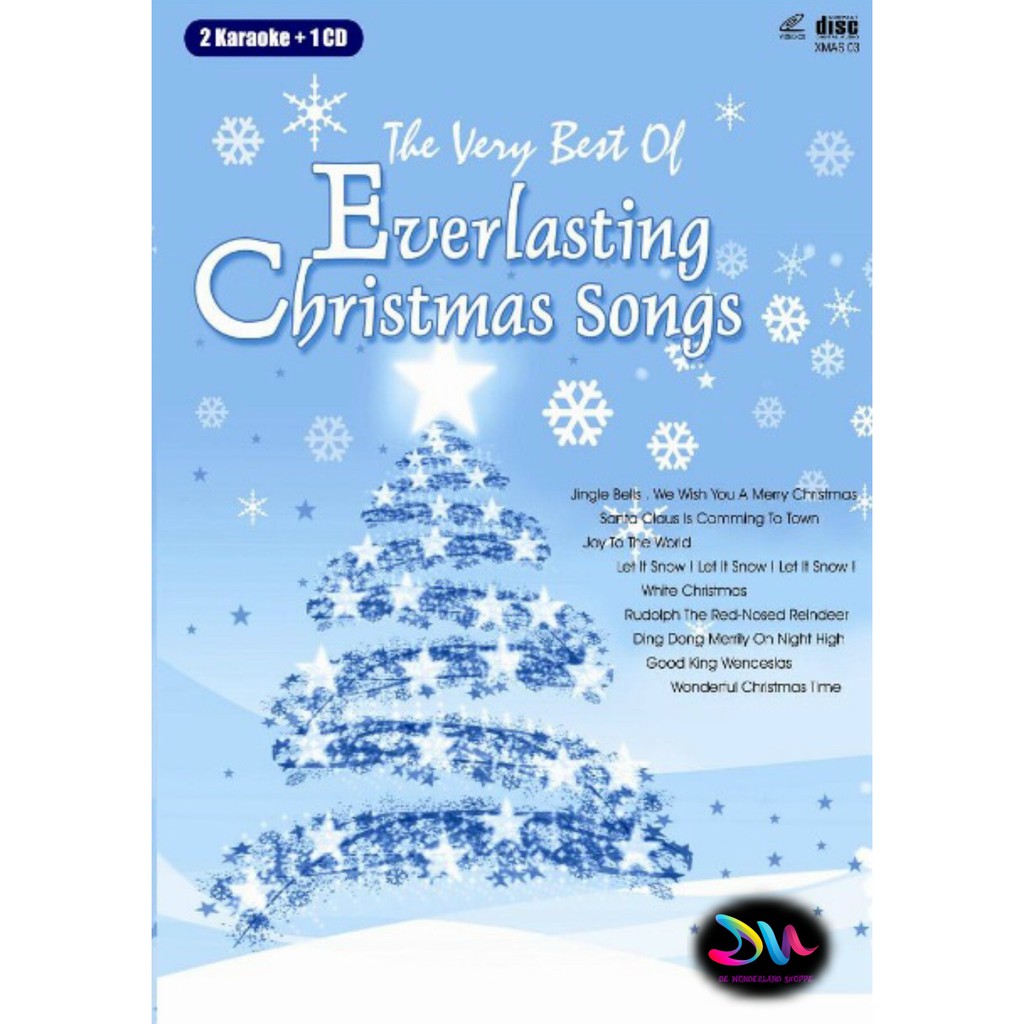 HE VERY BEST OF EVERLASTING CHRISTMAS SONGS ( 2 X VCD + CD ) | Shopee ...