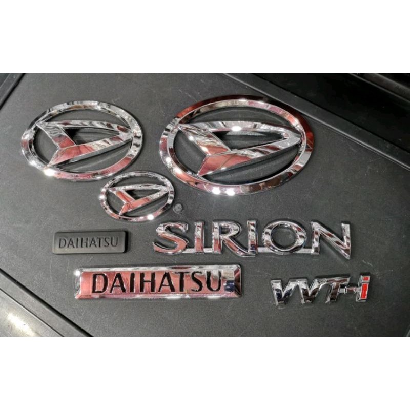 Daihatsu logo myvi, axia, bezza, aruz emblem badges | Shopee Singapore
