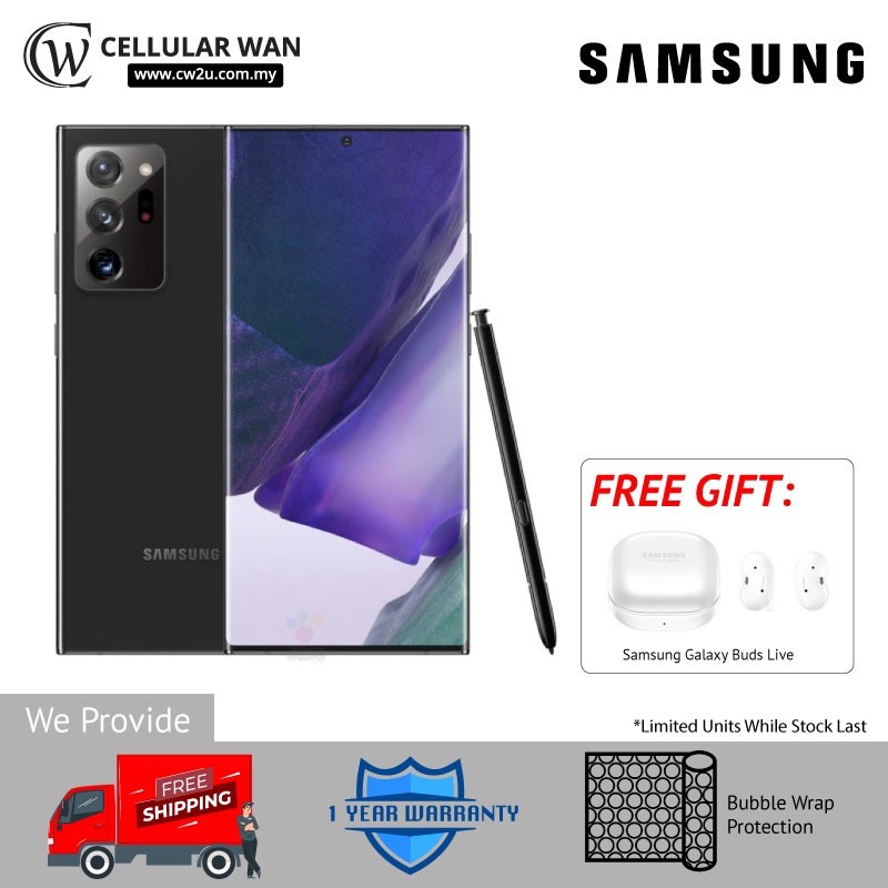 SAMSUNG NOTE 20 ULTRA 5G(6-20 AUGUST PRE-ORDER UNIT NOW)ACCEPT BY