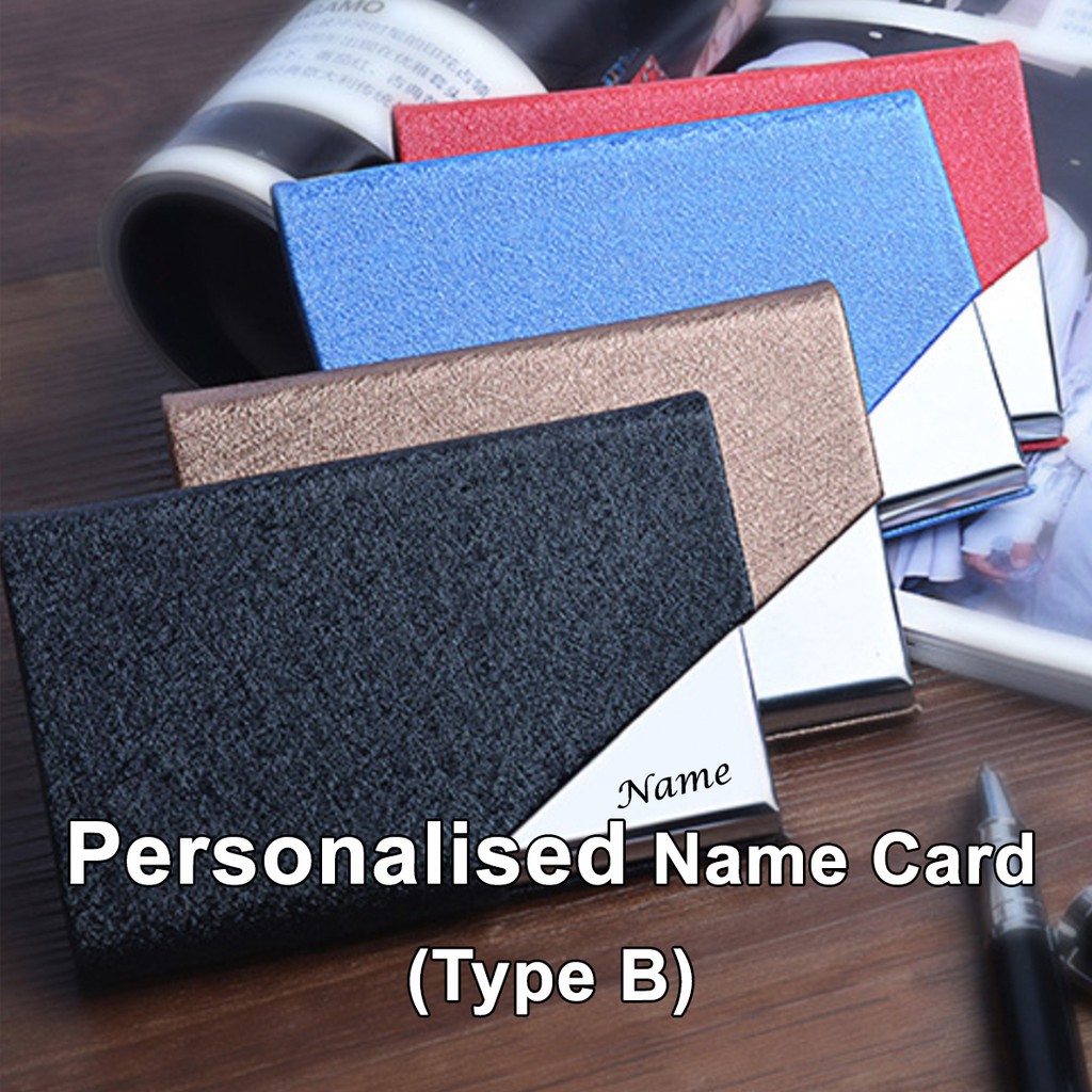Personalised Name Card Holder/Teachers Day Gift/Engraving Name Card