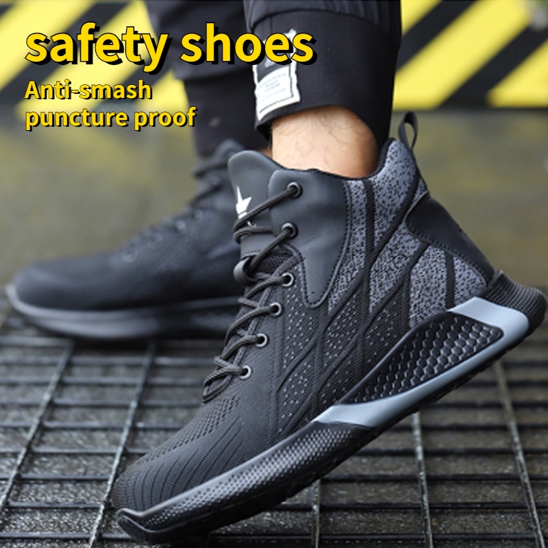 Steel toe breathable clearance shoes