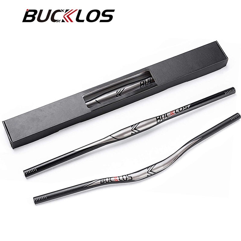 BUCKLOS Bicycle Handlebar Mountain Bike Bar Flat/Riser