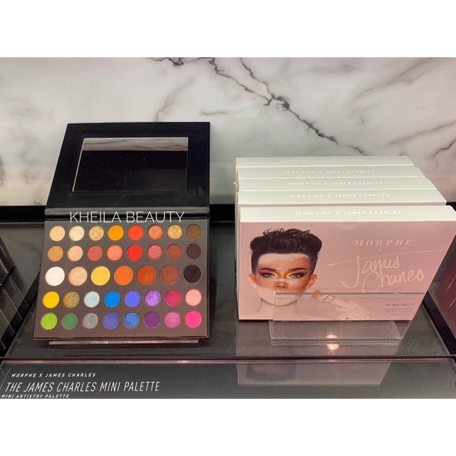  Authentic Morphe James Charles Mini Palette with mirror Shopee