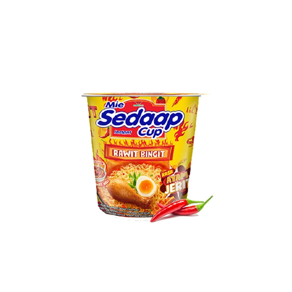 Sedaap Mie Instan Cup Ayam Jerit 75 gr - Gambar 2