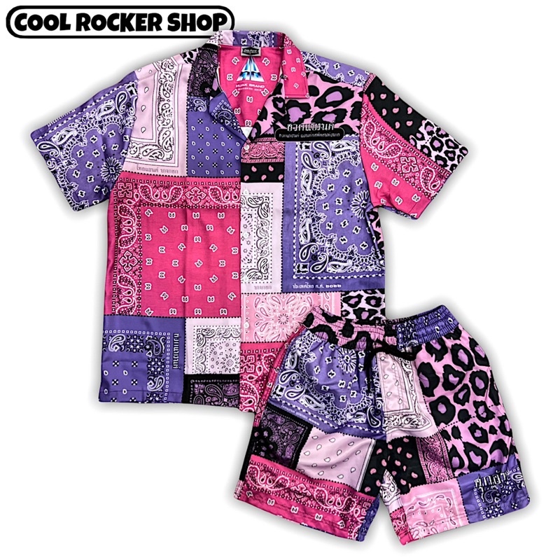 Cool Rocker: Pink Panther Paisley Bandana Set (Purchase Individually ...