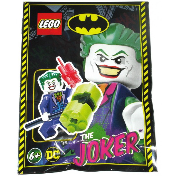 むむページ Original Lego DC Super Heroes 211905 - The Joker Minifigure Foil