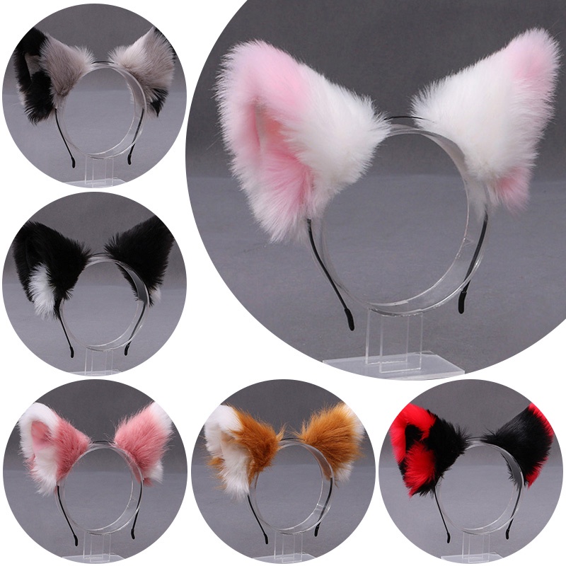 Cat ears headband clearance anime