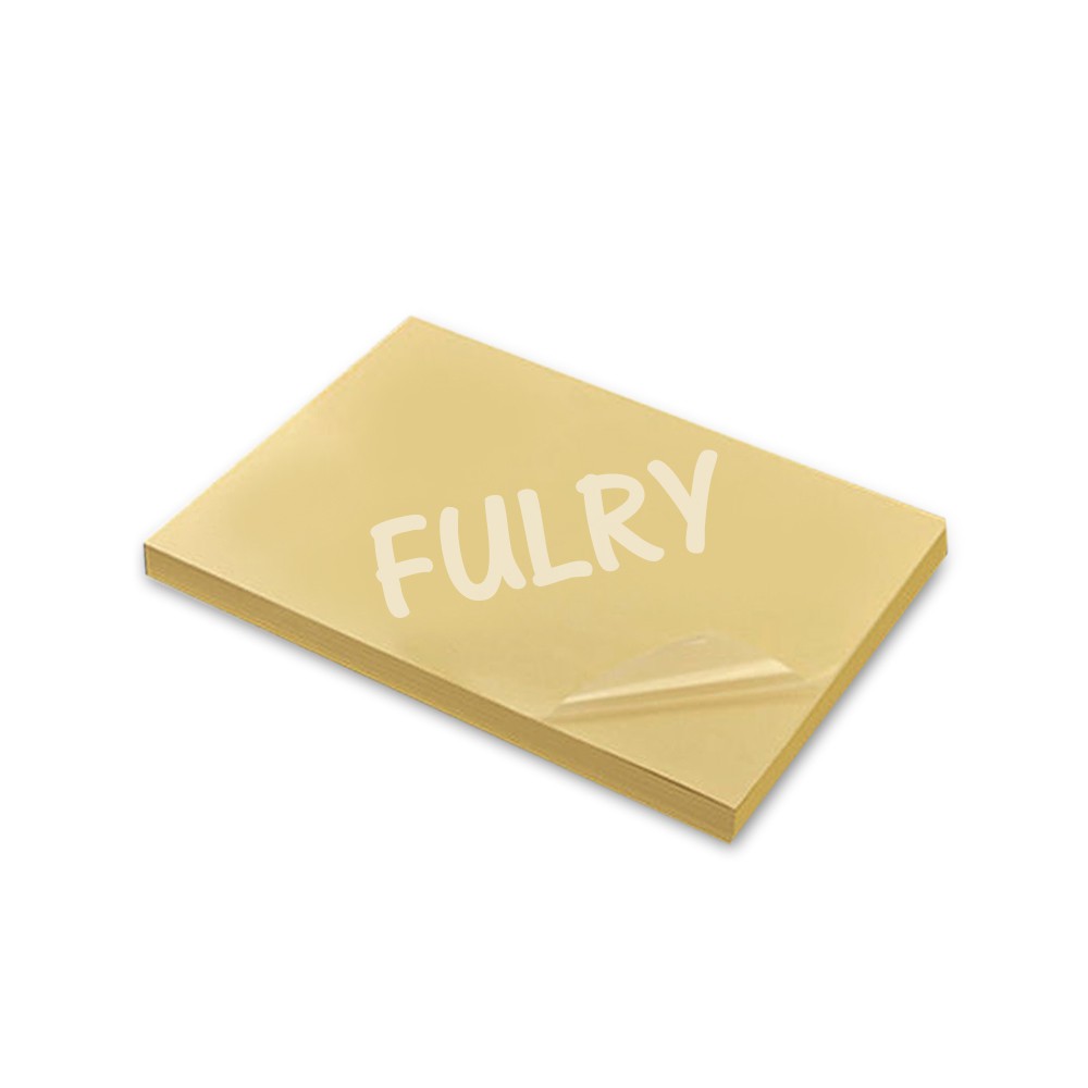 Laser PVC Transparent Sticker A3 - 10 Sheets/pack | Shopee Singapore