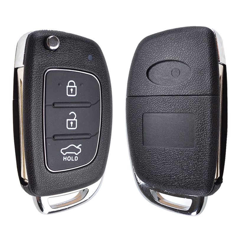 Car Remote Key Case Cover Shell Fob 3 Button For Hyundai Creta I20 ...