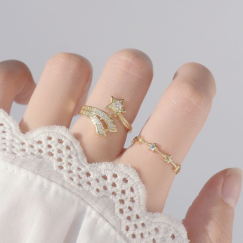 Cute gold clearance rings cheap