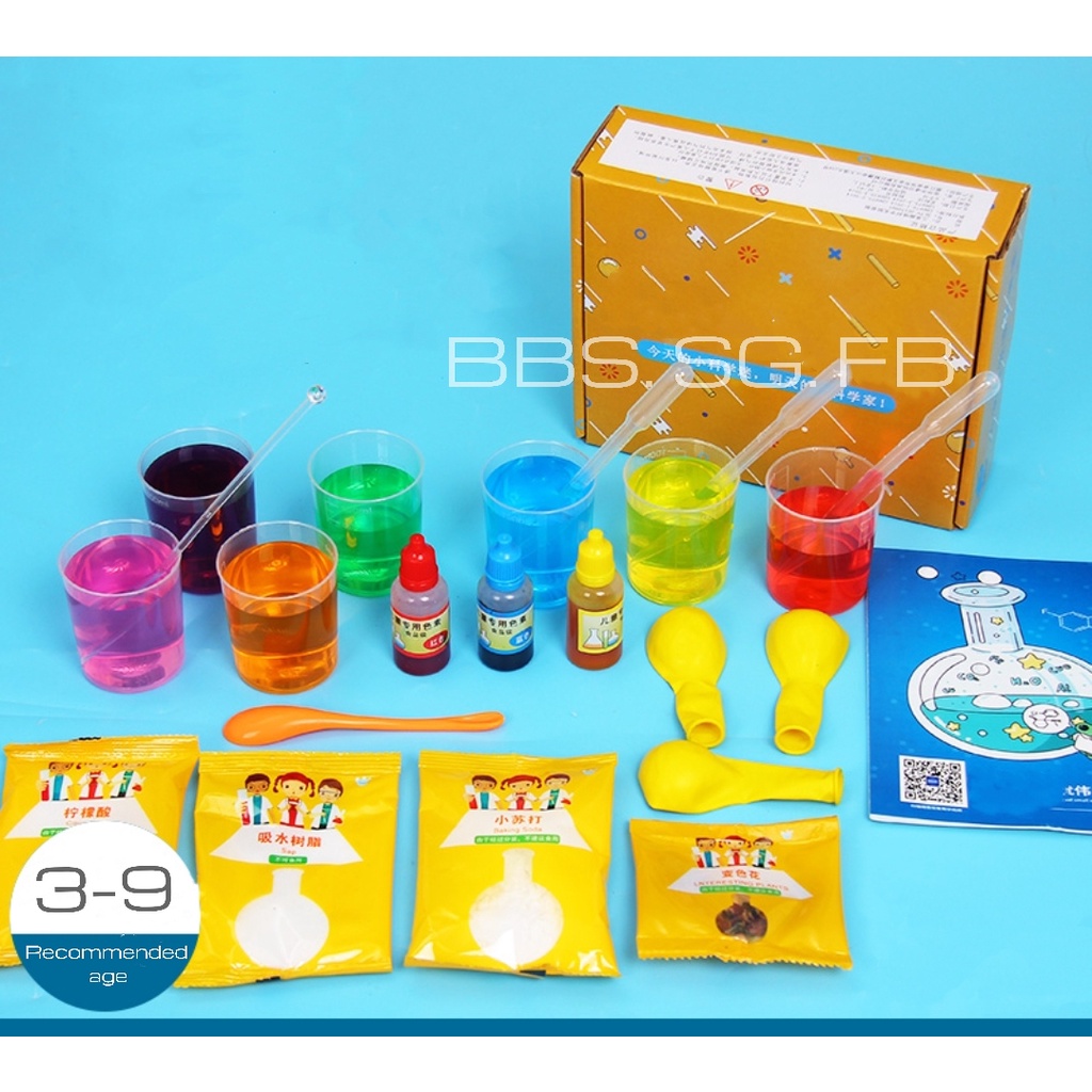 BBS STEM STEAM Children Science Experiment kits box/soap making kits
