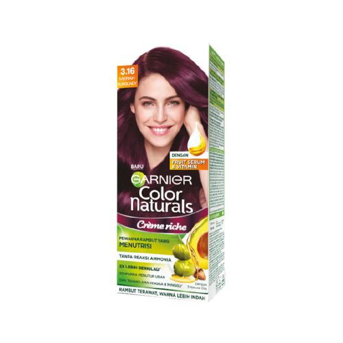 Garnier Hair Total Advanced Fresh 150g New Color Natural Burgundy 316 - Gambar 3