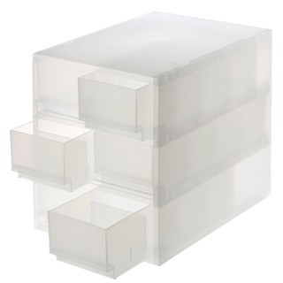 MUJI Polypropylene Storage Case Shallow 26x37xH32.5cm | Shopee Singapore