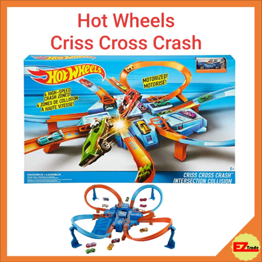 Hot wheels hot sale intersection collision