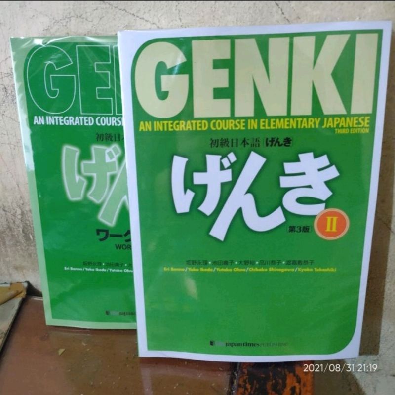 Genki 1-an Integrated Course In Elementary Japanese Learning Book Set  Education & Teaching Textbooks - Textbooks - AliExpress