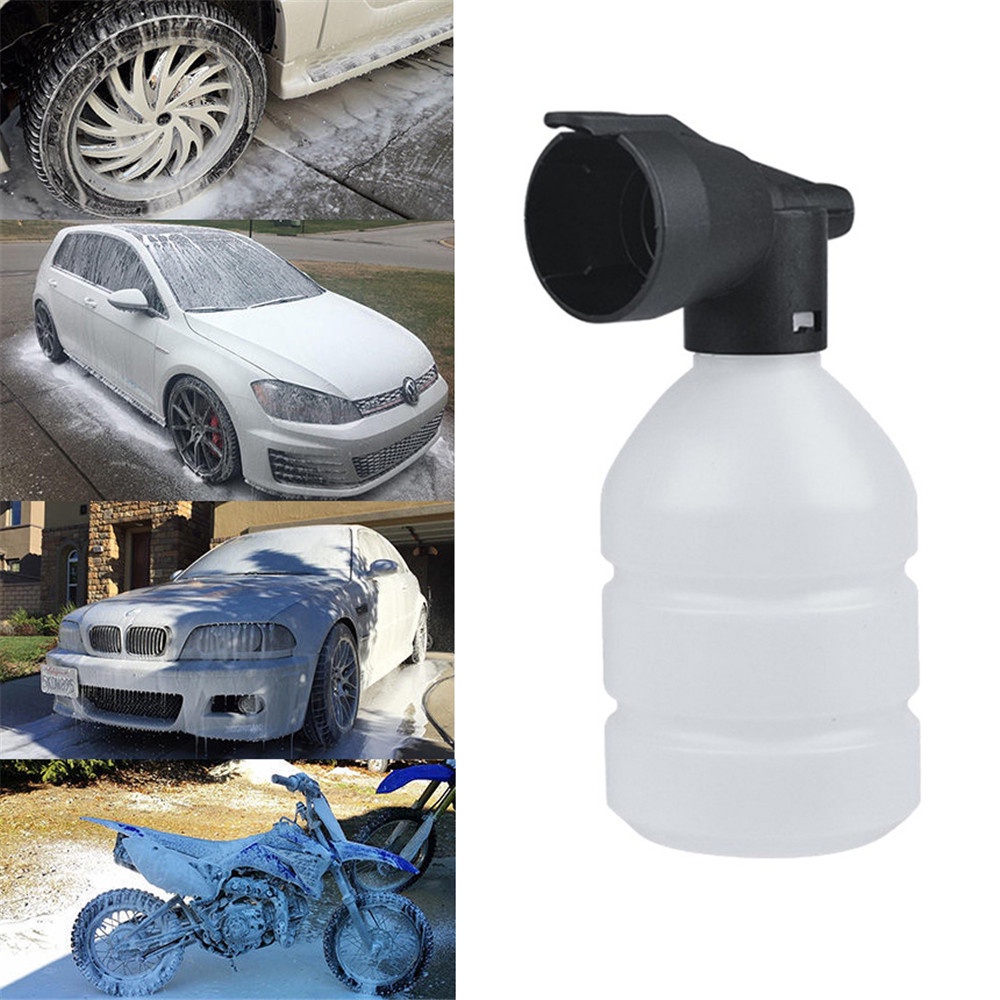 Cars Soap Spray Nozzle Jet Water High Pressure Snow Foam Lance Washer Foam Detergent Storage Bottle