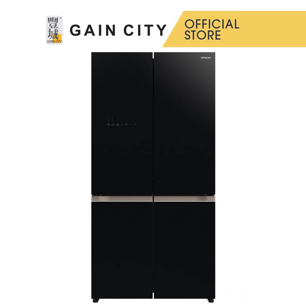 Hitachi 4 Door Fridge Rwb640v0msgbk Shopee Singapore