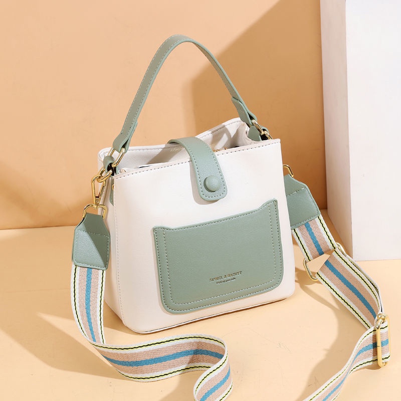 MG075-Women's Bag New Fashion Crossbody Shoulder Sling Handbag Bag Large Capacity Bucket Bag