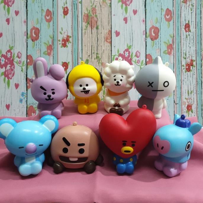 Squishy BT21 Cute Doll Series / Squishy BT21 by VJsquishy | Shopee ...