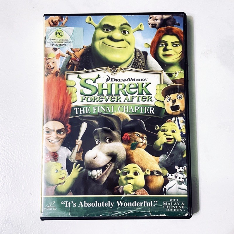 Shrek Forever After - The Final Chapter VCD | Shopee Singapore