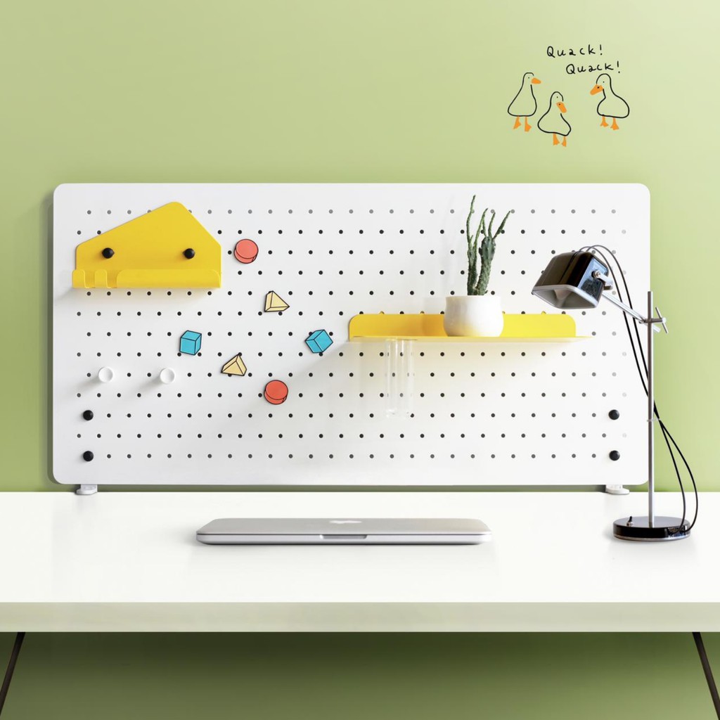 MagBoard Plus - Home Office Pegboard Desk Organizer Shelf Space ...