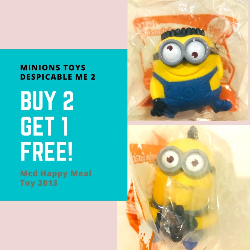 McDonald's McD Happy Meal Toy 2013 Minions Despicable Me 2 (Jerry ...