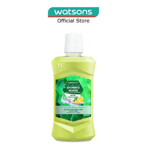 WATSONS Shining White Enamel Strengthening Micellar Double Action