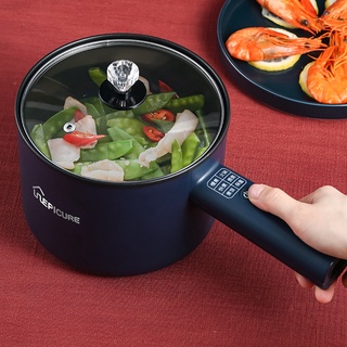 1.0L Mini Rice Cooker,WHITE TIGER Portable Travel Steamer Small,15 Minutes  Fast Cooking, Removable Non-stick Pot, Keep Warm, Suitable For 1-2 People 