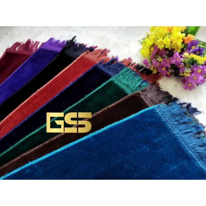 Turkey Mini Velvet Prayer Mat | Shopee Singapore