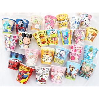 Disney Kids Cartoon Cups Stitch Mickey Minnie Mouse Drink Water Cup Anime  Figure Frozen Toothglass Mouthwash Cup Child Mug Cup