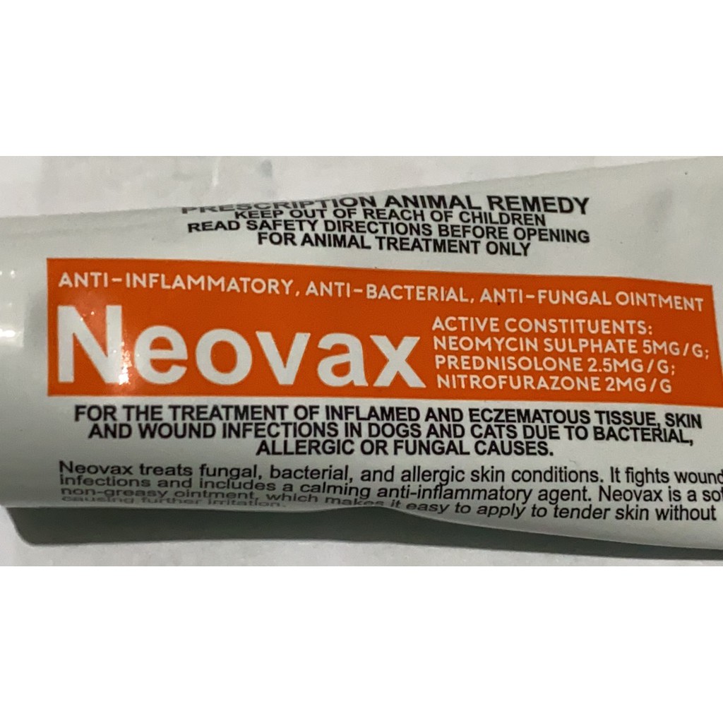 Neovax Ointment (Anti-inflammatory, Anti-bacterial, Anti-fungal) for ...