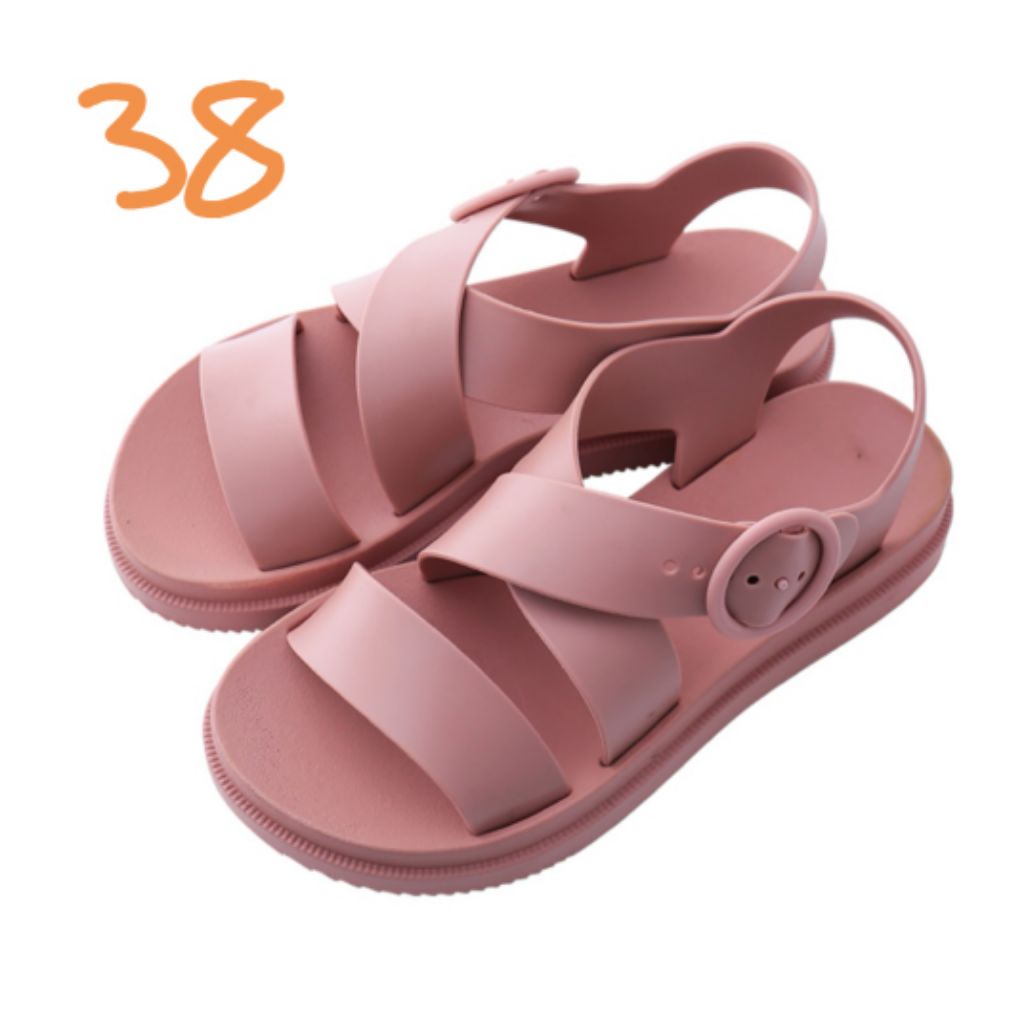 Red hot sale pink sandals