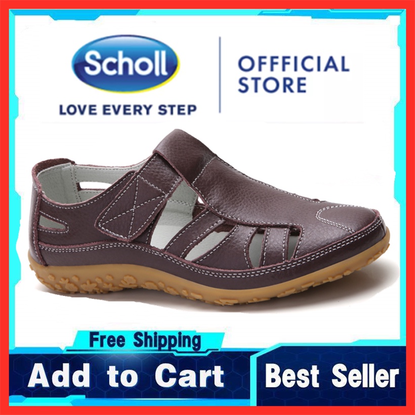 Scholl Women Shoes Women's Scholl Casual Leather Sandals Scholl Ladies ...