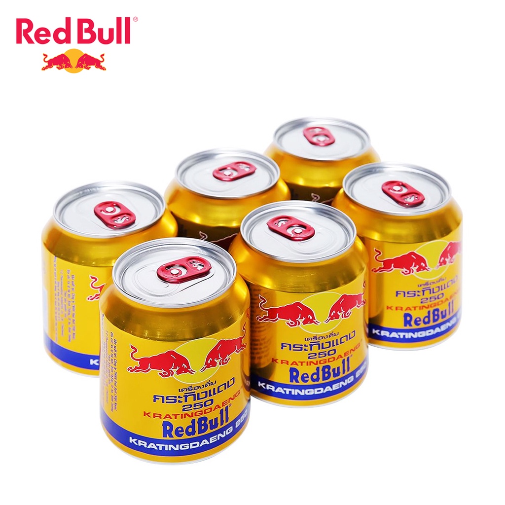 Tornado Of 6 Cans Of ENERGY DRINK RED BULL ENERGY DRINK 250ML Shopee