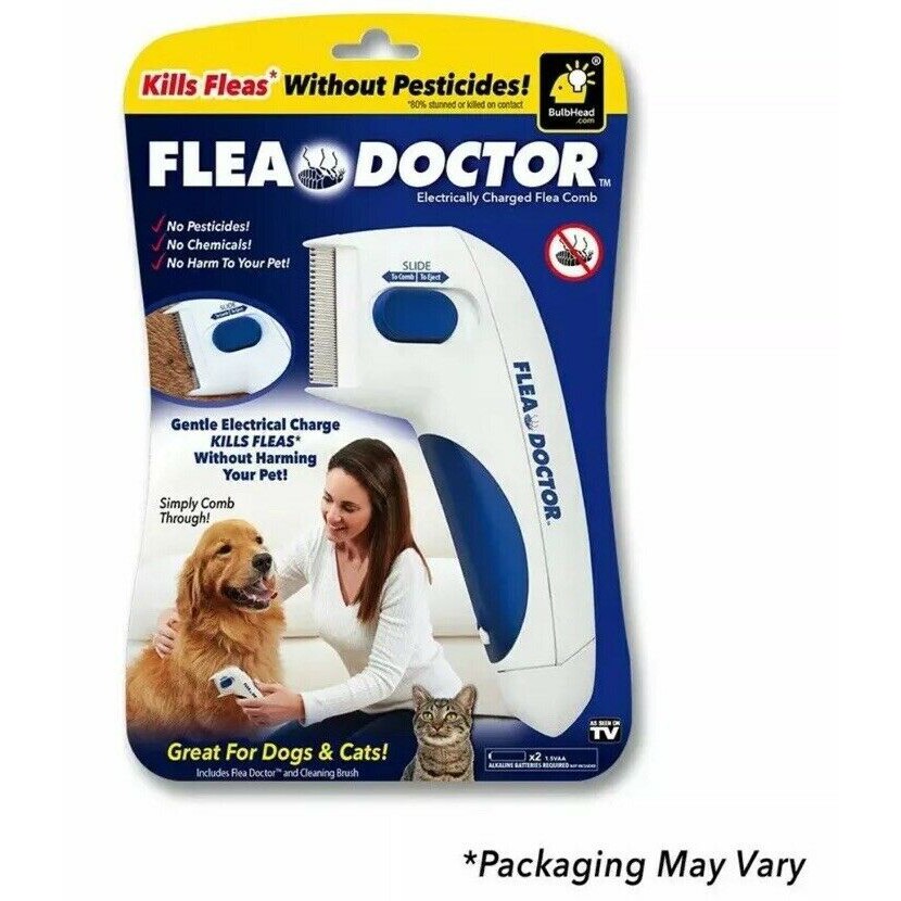 Electric flea 2025 comb for dogs