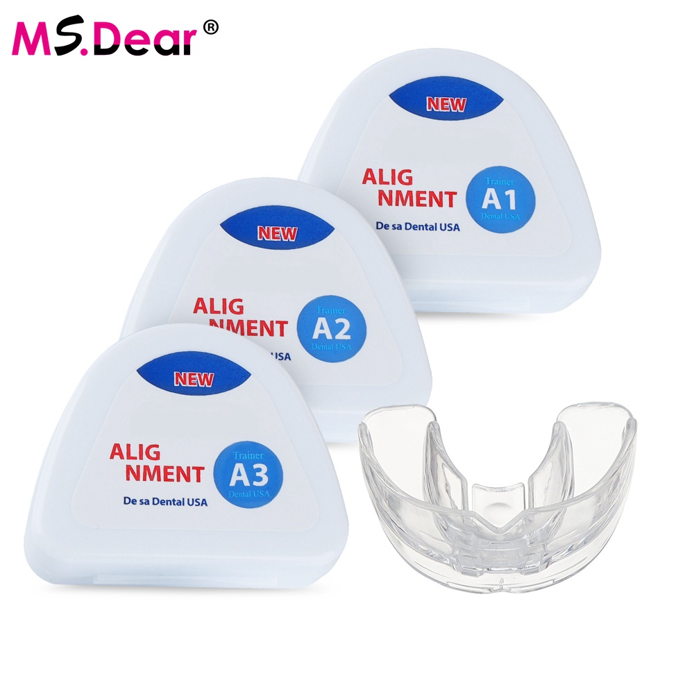 Dental Orthodontic Braces Set 3 Stages Silicone Alignment Trainer Teeth ...