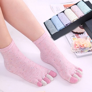 Toe Socks Men And Women Five Fingers Socks Breathable Cotton Socks