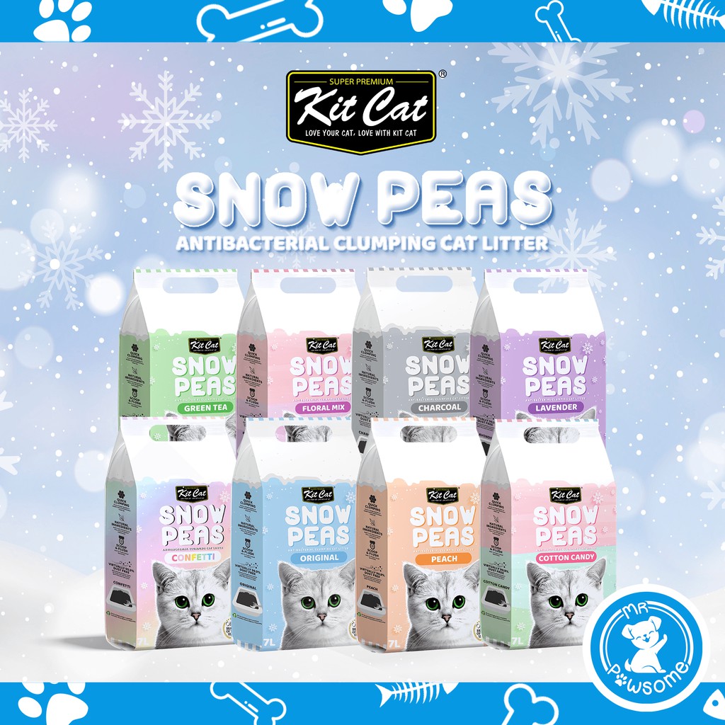 Kit Cat Snow Peas Cat Litter 7L [Bundle of 6] Shopee Singapore