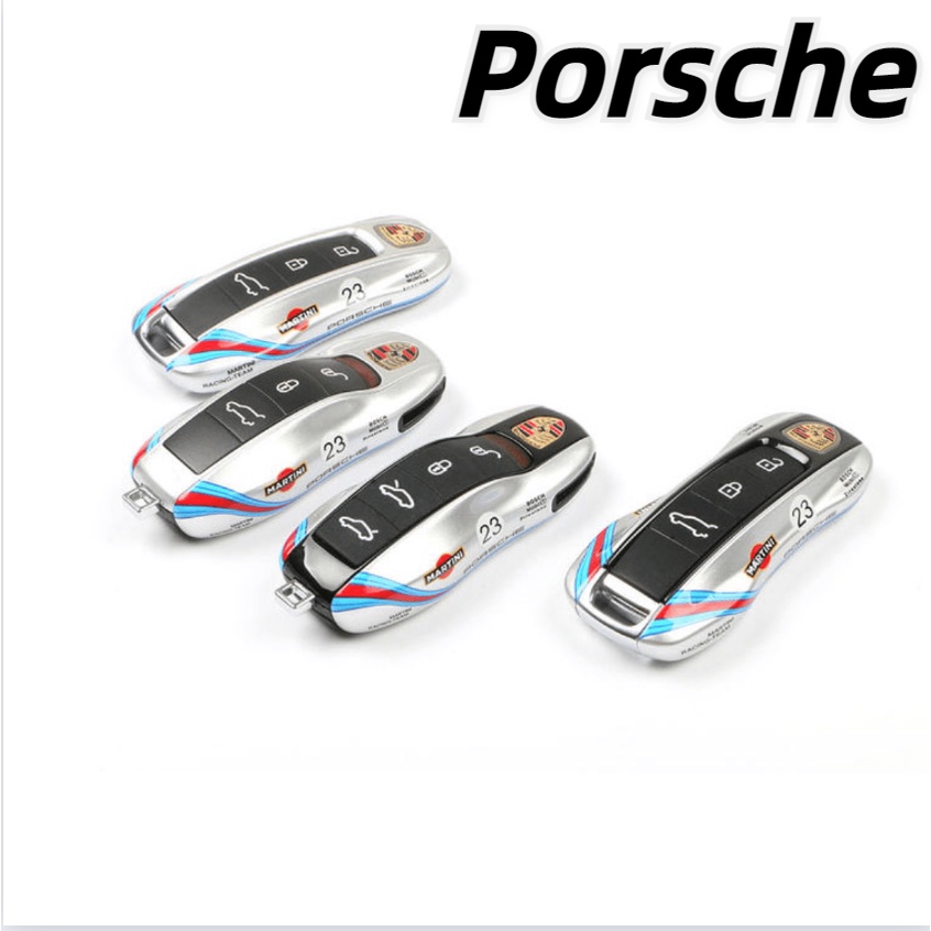 Porsche Key Case Macan Cayenne Cayman Taycan 718 Boxster 911 Panamera