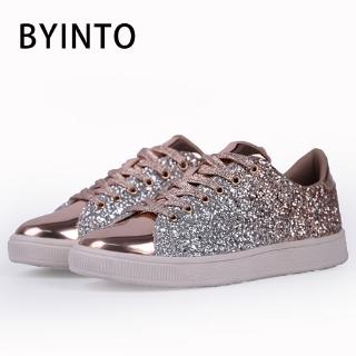 Rhinestone High Top Women Sneakers Fashion Bling Plaid Lady Sport