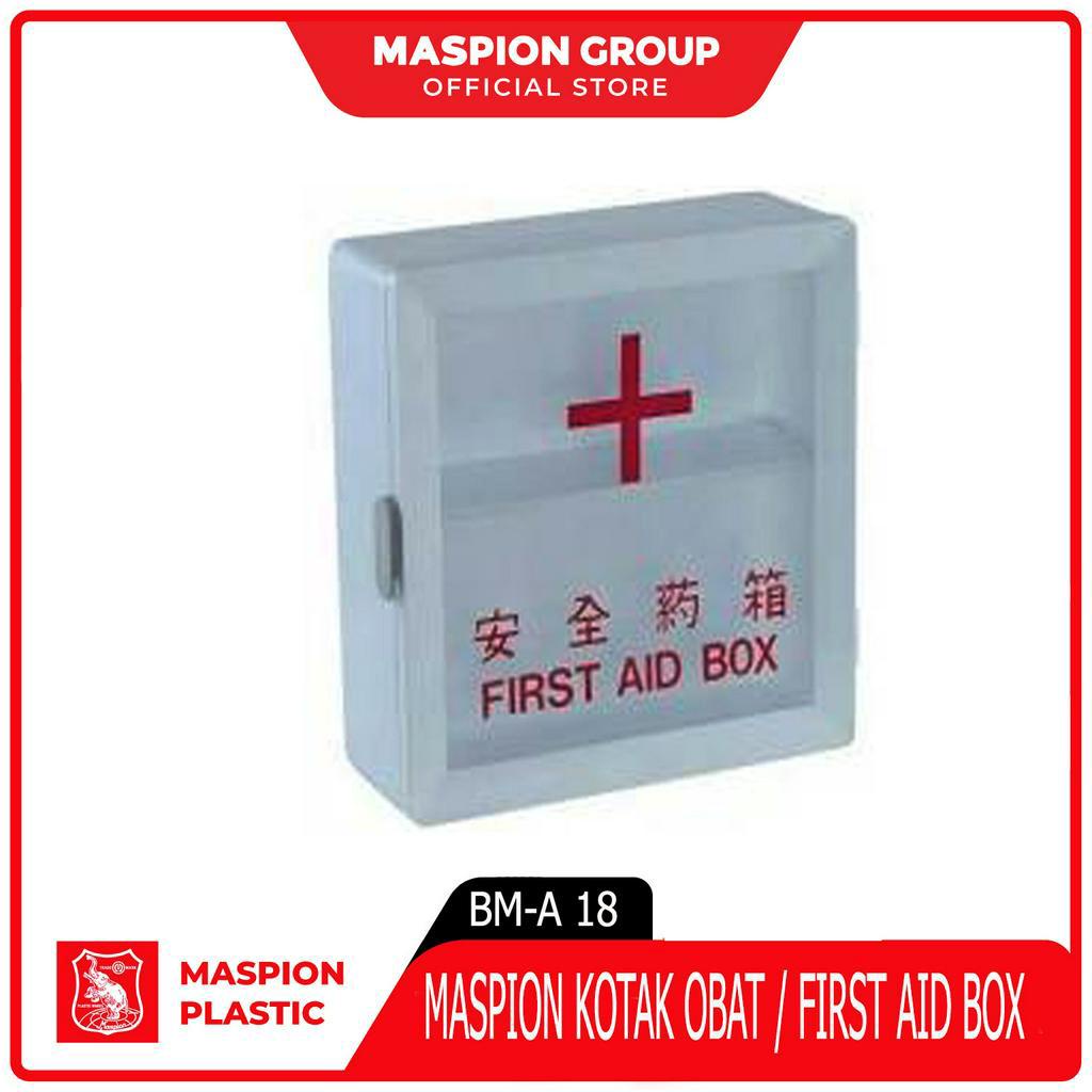 Maspion Plastic Frist Aid Box Kotak P3K Dinding - Gambar 2