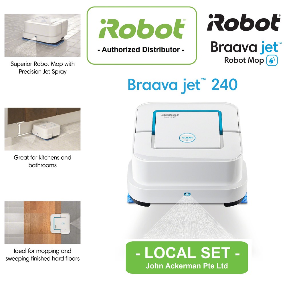 iRobot® Braava Jet™ 240 | Shopee Singapore