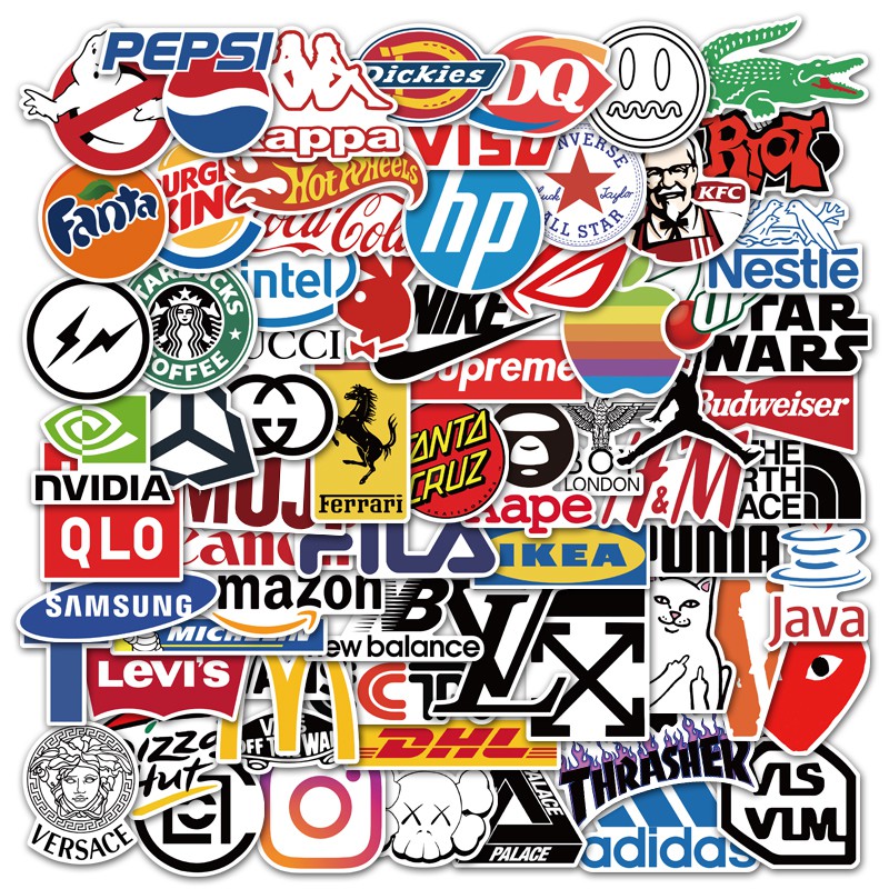 70pcs Cute Fashion Nonredundant Waterproof Luggage/Laptop/Phone/Guitar ...