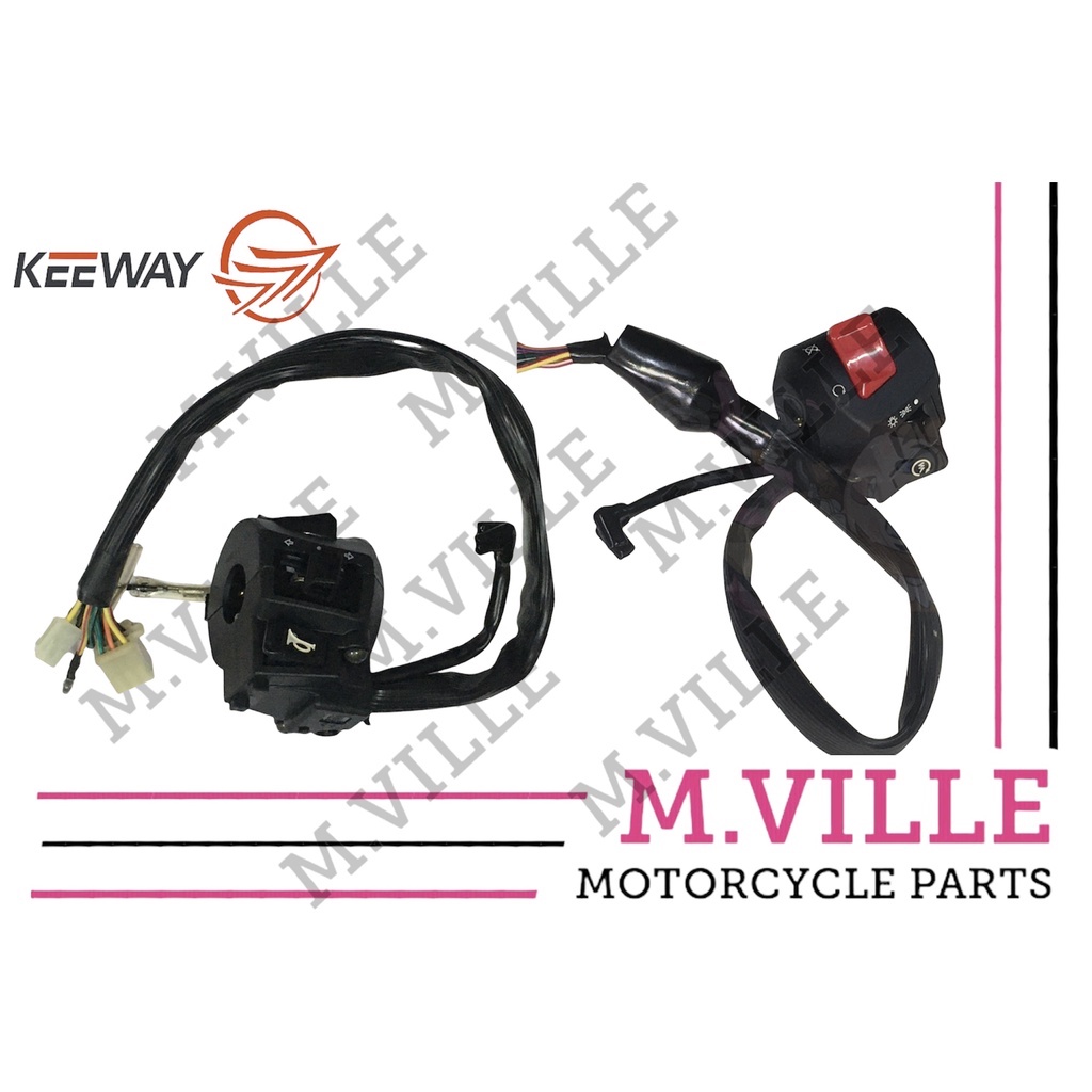 Keeway Cafe Racer / Capitol handle switch assembly right / left ...
