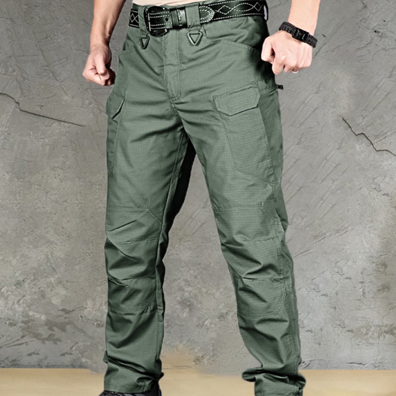 Four Seasons Plus Size Men Casual Tactical Pants Cargo Trousers Classic