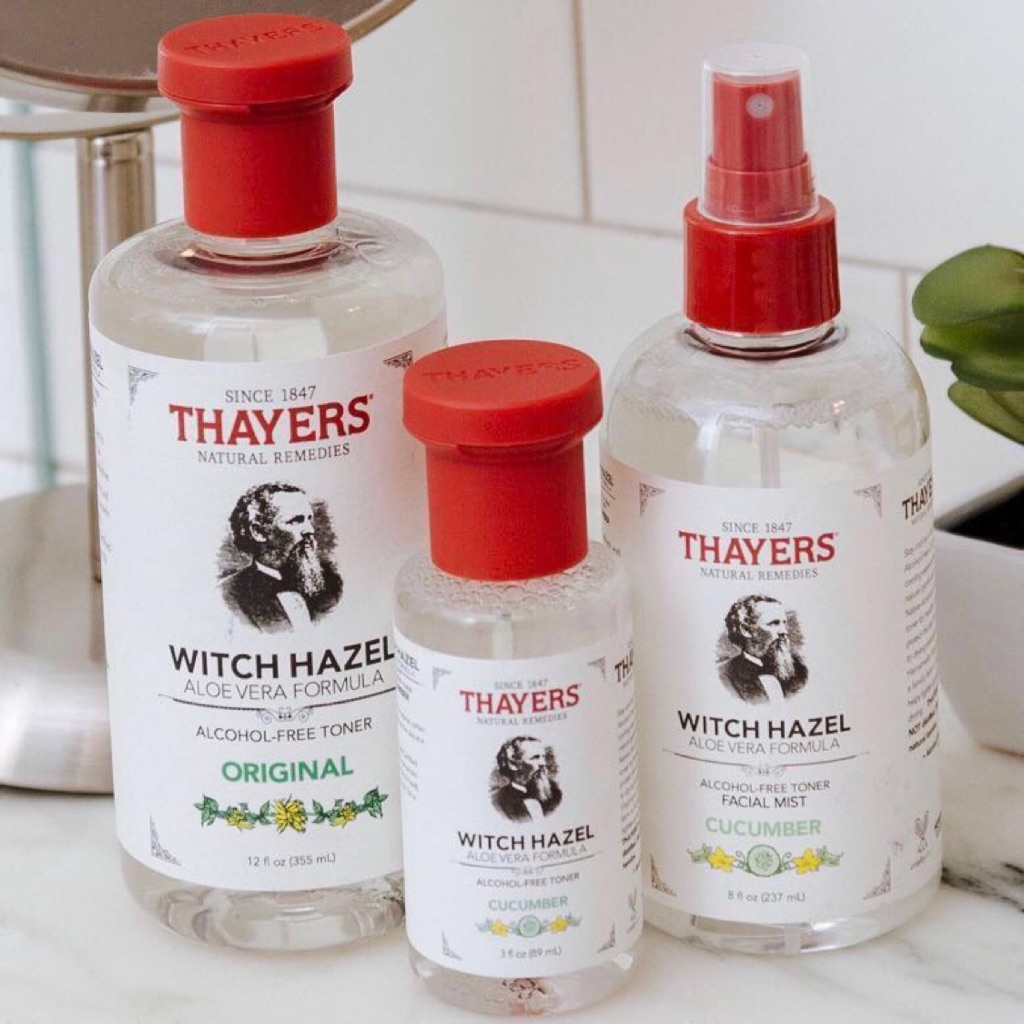 Thayers Witch Hazel, Alcohol Free Rose Petals Toner, Facial Mist ...
